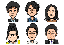 その他の似顔絵 サンプルC001