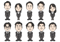 その他の似顔絵 サンプルC005